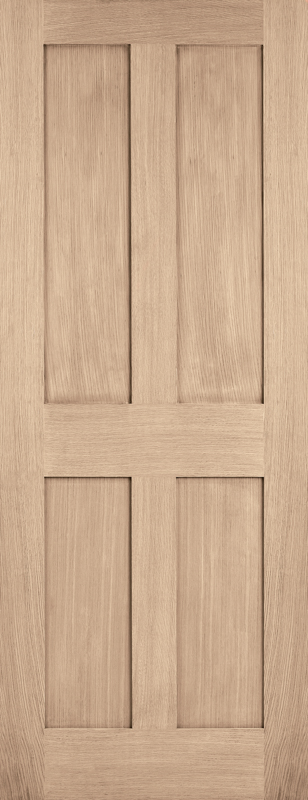Oak London Pre-Finished FD30 Fire Door