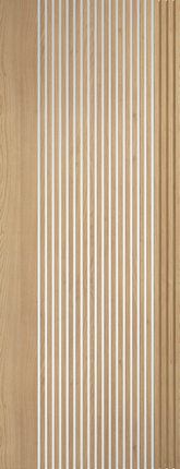 Oak Melbourne Clear Glazed Pre-Finished Door