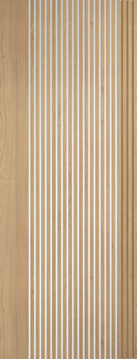 Oak Melbourne Clear Glazed Pre-Finished Door