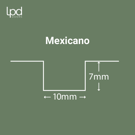 Oak Mexicano Clear Glazed Half Light FD30 Pre-Finished Fire Door