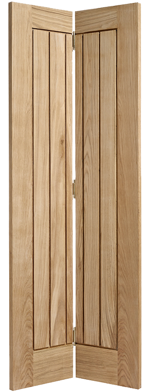 Oak Mexicano Bi-Fold Pre-Finished Door