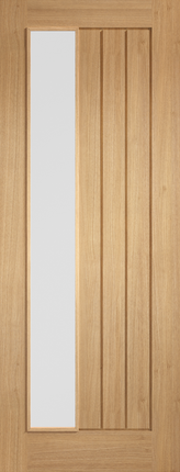 Oak Mexicano Frosted Glazed Offset Pre-Finished Door