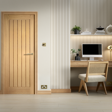Oak Mexicano Fire Rated FD30 Door