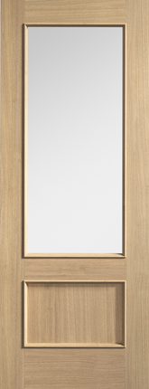 Oak Murcia Clear Glazed Pre-Finished Door