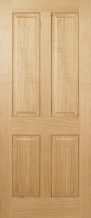 Oak Regency 4P Pre-Finished FD30 Fire Door