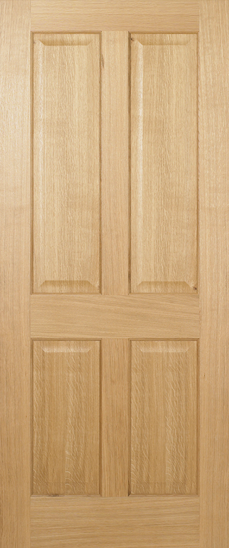 Oak Regency 4P Pre-Finished FD30 Fire Door