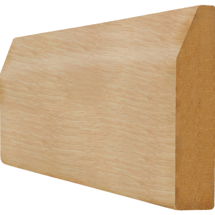 Unfinished Oak Chamfered Skirting