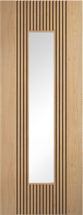 Oak Sydney Clear Glazed Pre-Finished Door