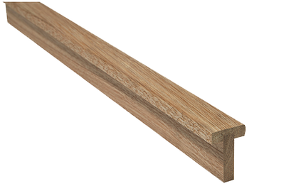 Oak Unfinished T-Lip 35mm