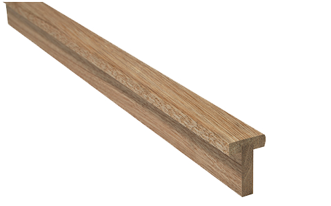 Oak Unfinished T-Lip 35mm