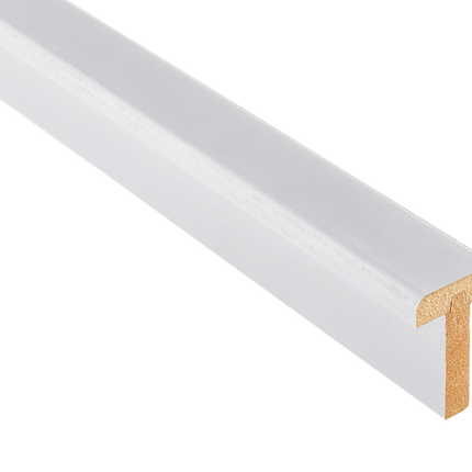White Primed T-Lip 35mm