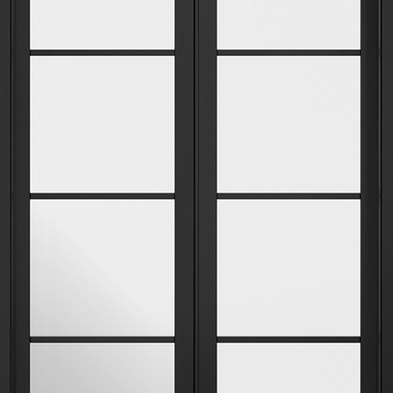 Black Soho W4 Pre-Finished Room Divider