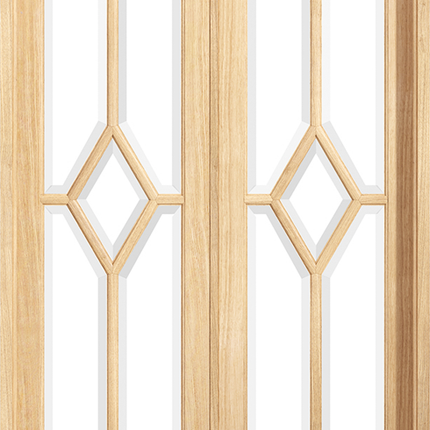 Oak Reims W4 Pre-Finished Room Divider