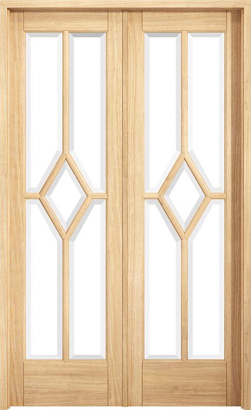 Oak Reims W4 Pre-Finished Room Divider