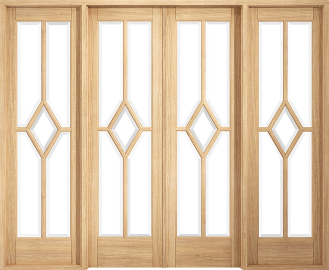 Oak Reims W8 Pre-Finished Room Divider
