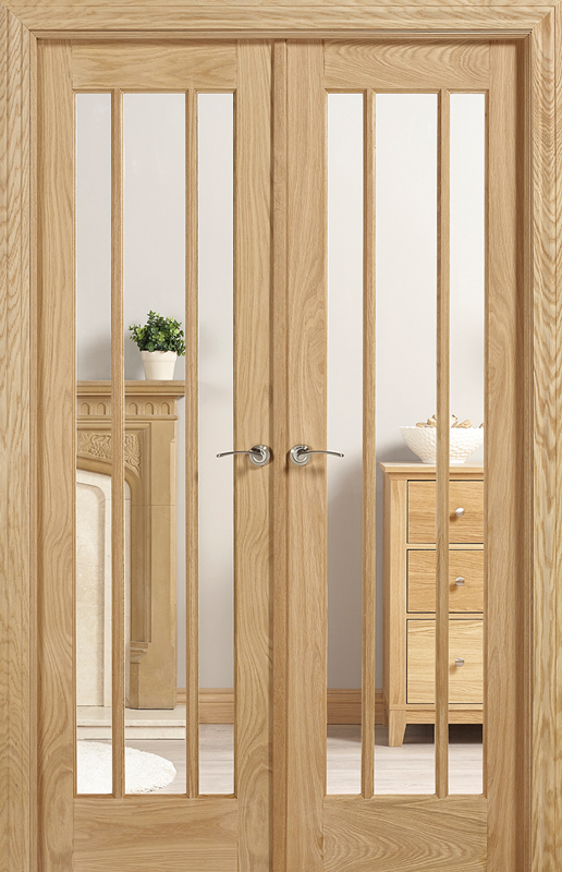 Oak Lincoln W4 Unfinished Room Divider