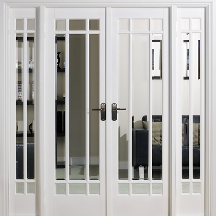 White Manhattan W6 Primed Room Divider
