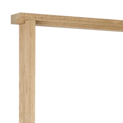 Universal Oak FD60 Unfinished Fire Door Lining