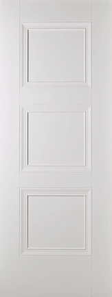 White Amsterdam Primed Door