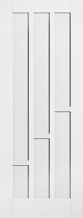 White Coventry Primed Door