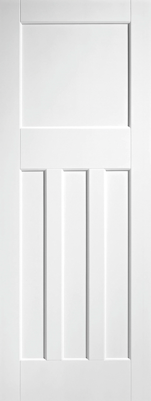White DX 30's Style Primed Door