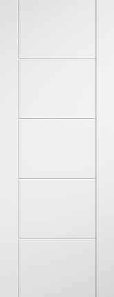 White Laminate Ladder Pre-Finished Door