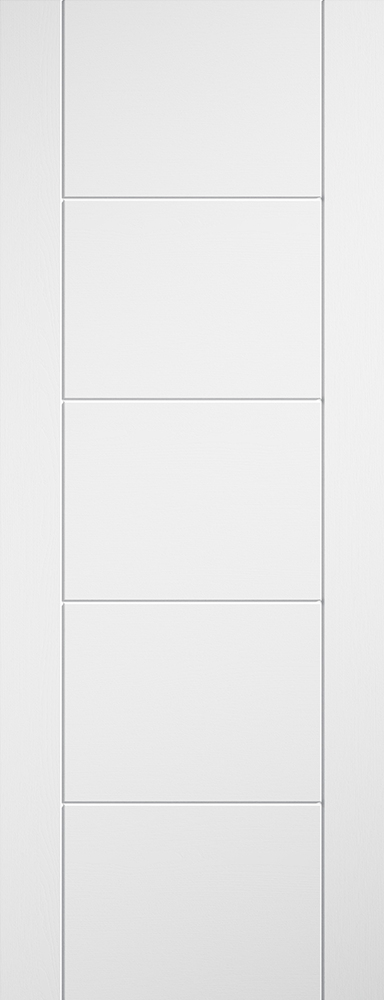 White Laminate Ladder Pre-Finished Door