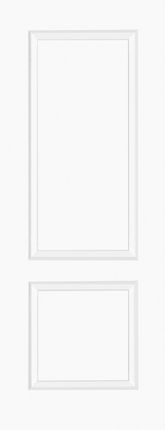White Moulded Smooth Berlin Primed FD30 Fire Door