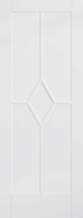 White Reims Primed Door