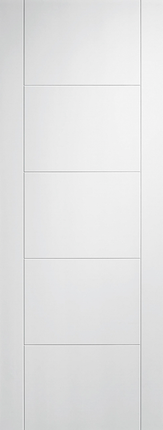 White Vancouver 5P Primed Door
