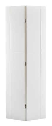 White Vancouver Bi-Fold Primed Door