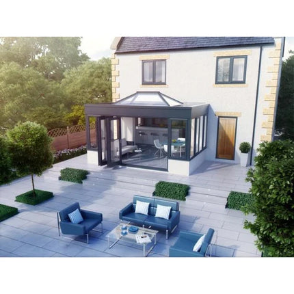 Atlas Square Roof Lantern With Clear Self Clean Glass