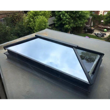 Atlas Contemporary Roof Lantern With Solar Neutral Self Clean Glass